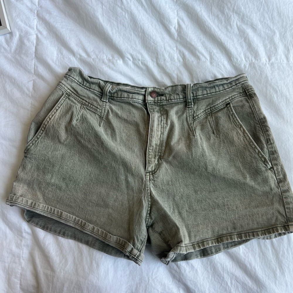 Universal Thread Green Jean Shorts Classic Design